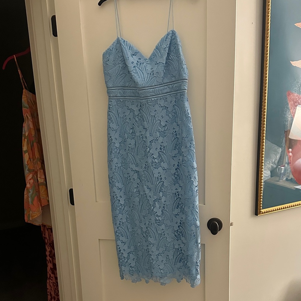 Monique Lhuillier Serenity Luella Midi Dress